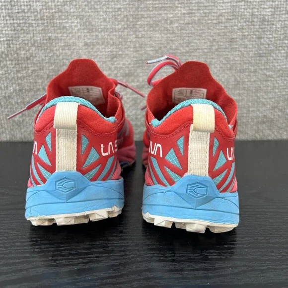La Sportiva Women's Size 7 Kaptiva Hibiscus Malibu Blue Training Racing Shoe - Picture 3 of 11